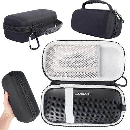 XDQDFDC Hard Travel Carrying Case for Bose SoundLink Flex Bluetooth Portable Speakers,Bose Soundlink Flex Case Cover Shell Outdoor Travel Wireless