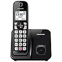 Panasonic Cordless Phone with Advanced Call Block, Bilingual Caller ID, Easy to Read Large High-Contrast Display, Expandable System with 1 Handset