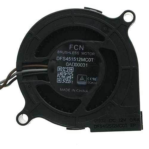 for BenQ DFS451512MC0T QJ06 QK02 BenQ EH8560 Projector Fan 12V 0.4A for Acer H6530, V6810, H6810 Fan Blower 60 * 60 * 25