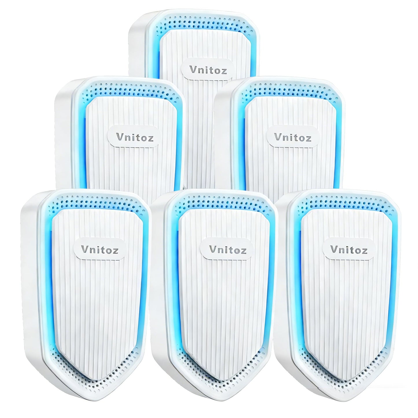 Air Ionizers Plug In Negative Ion Air Purifiers Quiet Air Freshener for Home Bedroom Office Basement - Portable Mini Air Cleaner Odor, Smoke, Dust