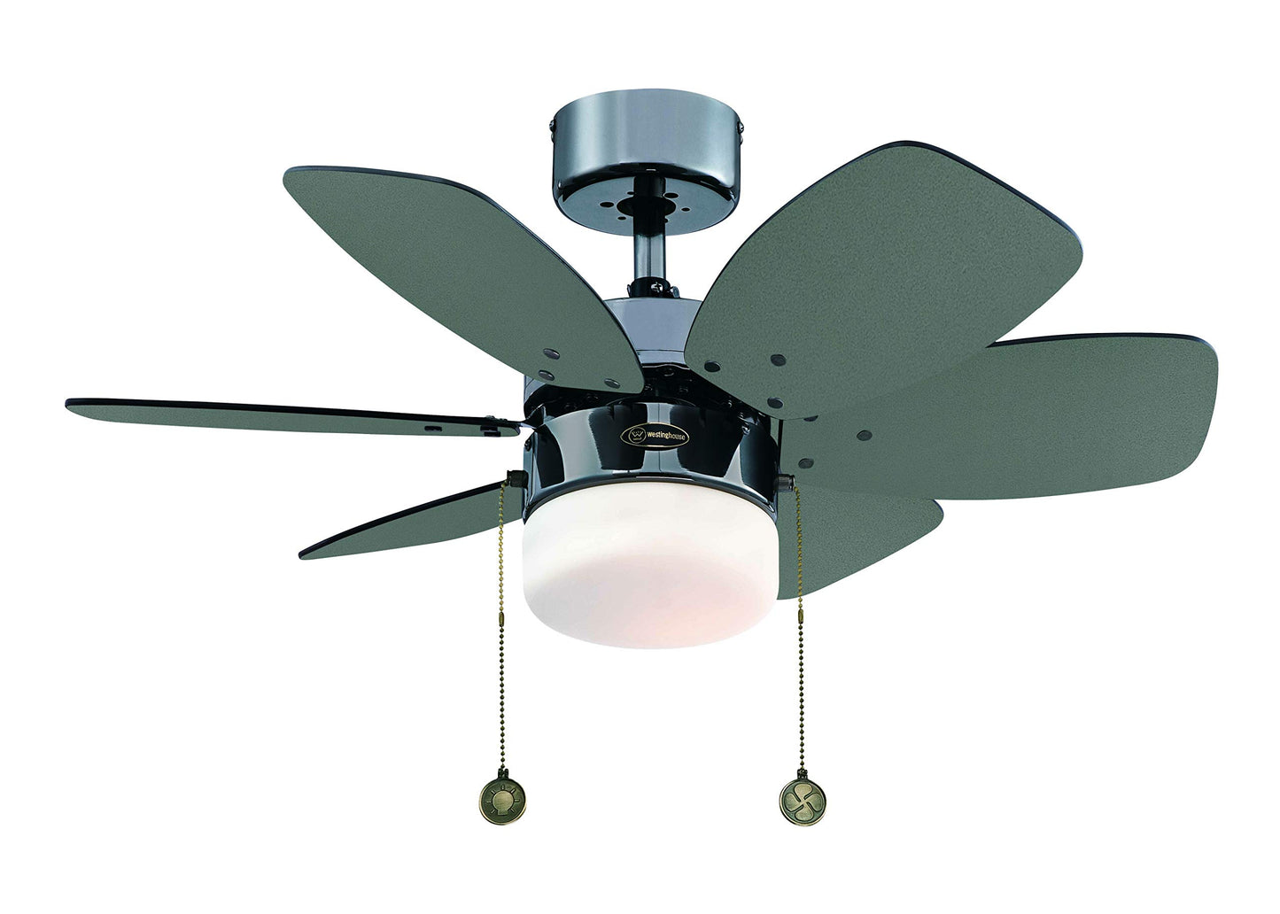 Westinghouse Lighting 7221314 Contemporary Flora Royal Ceiling Fan in Gun Metal Finish