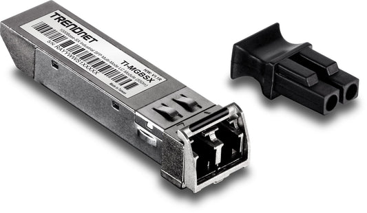 TRENDnet 1000Base- SX Industrial SFP to RJ45 Multi-Mode LC Module, TI-MGBSX, Up to 550m (1,804 Ft), IEE 802.3z, ANSI Fiber Channel, Data Rates up
