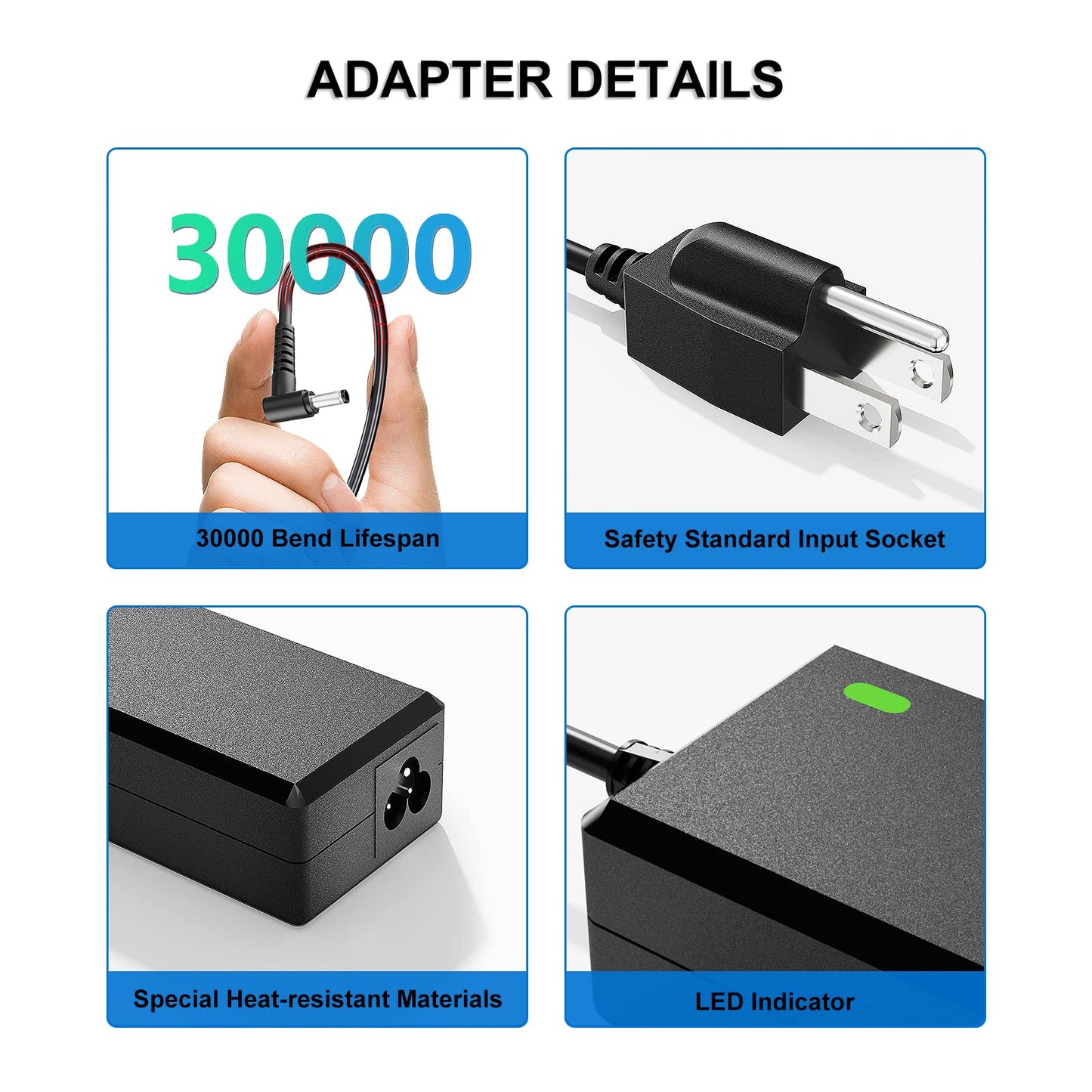 19V Replacment for JBL Xtreme 2 Charger Compatible with JBL Xtreme, Xtreme 2, Boombox 1/2, Extreme Portable Wireless Bluetooth Waterproof Speaker