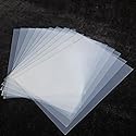 11"x17" Screen Printing Film 50 Sheets Waterproof Inkjet Transparent Film for Water-based Pigment and Dye Ink Jet Printers