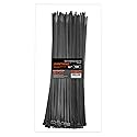 12 Inch Zip Ties Double Sided Toothed,100 LBS Tensile Strength Heavy Duty Cable Wire Ties With Self-Locking Adjustable More Durable Nylon Tie Wraps