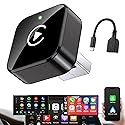 iGENJUN Wireless CarPlay Adapter 2026 Upgrade Mini Design, USB/USB-C Plug & Play Converts CarPlay to Wireless - Easy Use Fast Stable Connection Car