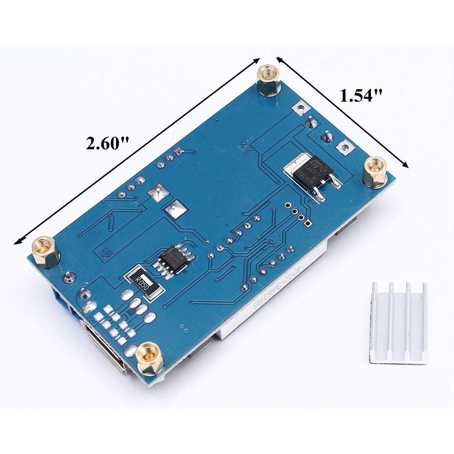DC-DC XL4015 5A Digital LED Drive Lithum Battery Charger Module CC/CV USB Step Down Buck Converter with Voltmeter Ammeter by Envistia Mall