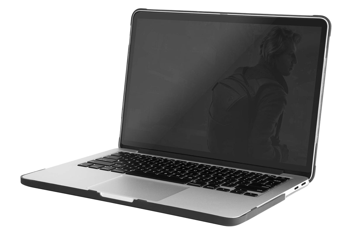 STM Dux, Rugged case for MacBook Air 13? Retina 2018/2020- Black (stm-122-293MW-01)