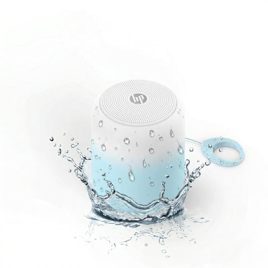 HP Portable Bluetooth Speaker, Wireless Outdoor Speaker with IPX7 Waterproof, 20H Playtime, 10W Loud Sound, TWS Pairing, Type-C, TF Card, Travel