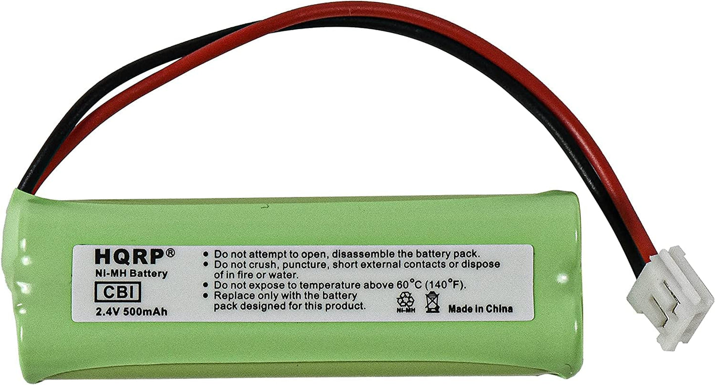 HQRP Two Cordless Phone Batteries Compatible with VTech BT-18443 / BT18443 Replacement