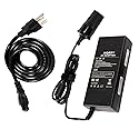 HQRP AC Adapter 110V to 12V DC 7Amp Converter for Rechargeable Car Cigarette Lighter Flashlight/Automotive Vacuum Cleaner UP to 84W Plus HQRP Coaster