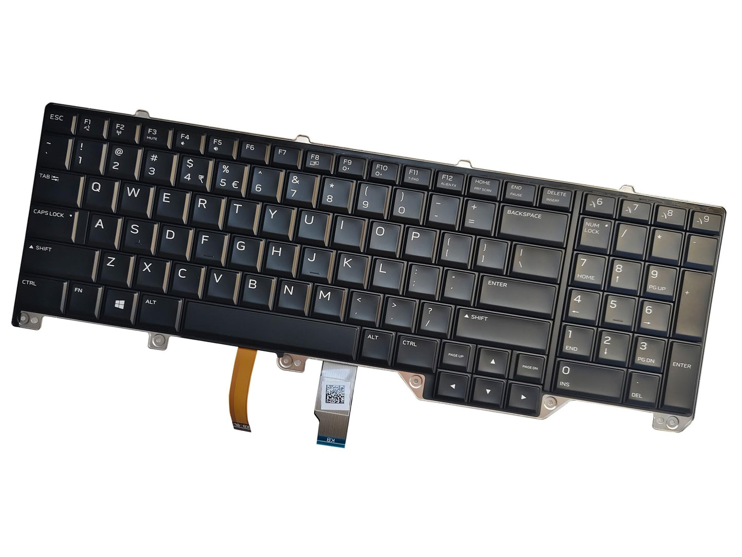 Laptop US Keyboard Compatible for Dell Alienware 17 R4 17 R5 Backlit 0ND5TJ 00WN4Y PK131QB1A00 PK1326T1B01 NSK-EE1BC