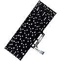 Deal4GO Single Color Backlit Keyboard Replacement for MSI GF65 Thin 10UE-047 9SD GS65 Stealth GF63 WS65 GS65VR PS63 MS-16W1/2 MS-16R6 MS-16Q4 - Black,