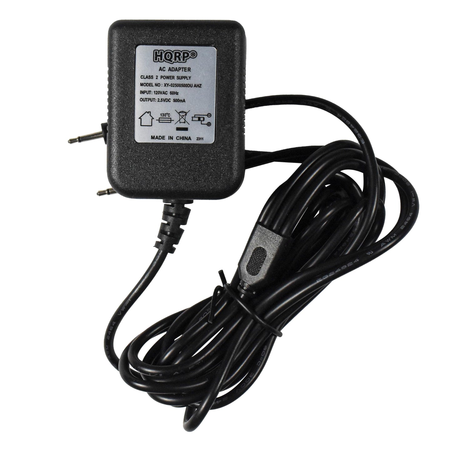 HQRP AC Adapter for Department 56 56.55026 5655026 UD-0305B 5502-6 SA 41-350 Christmas Lane Lit Gate 800005 Snow Village Power Supply Cord