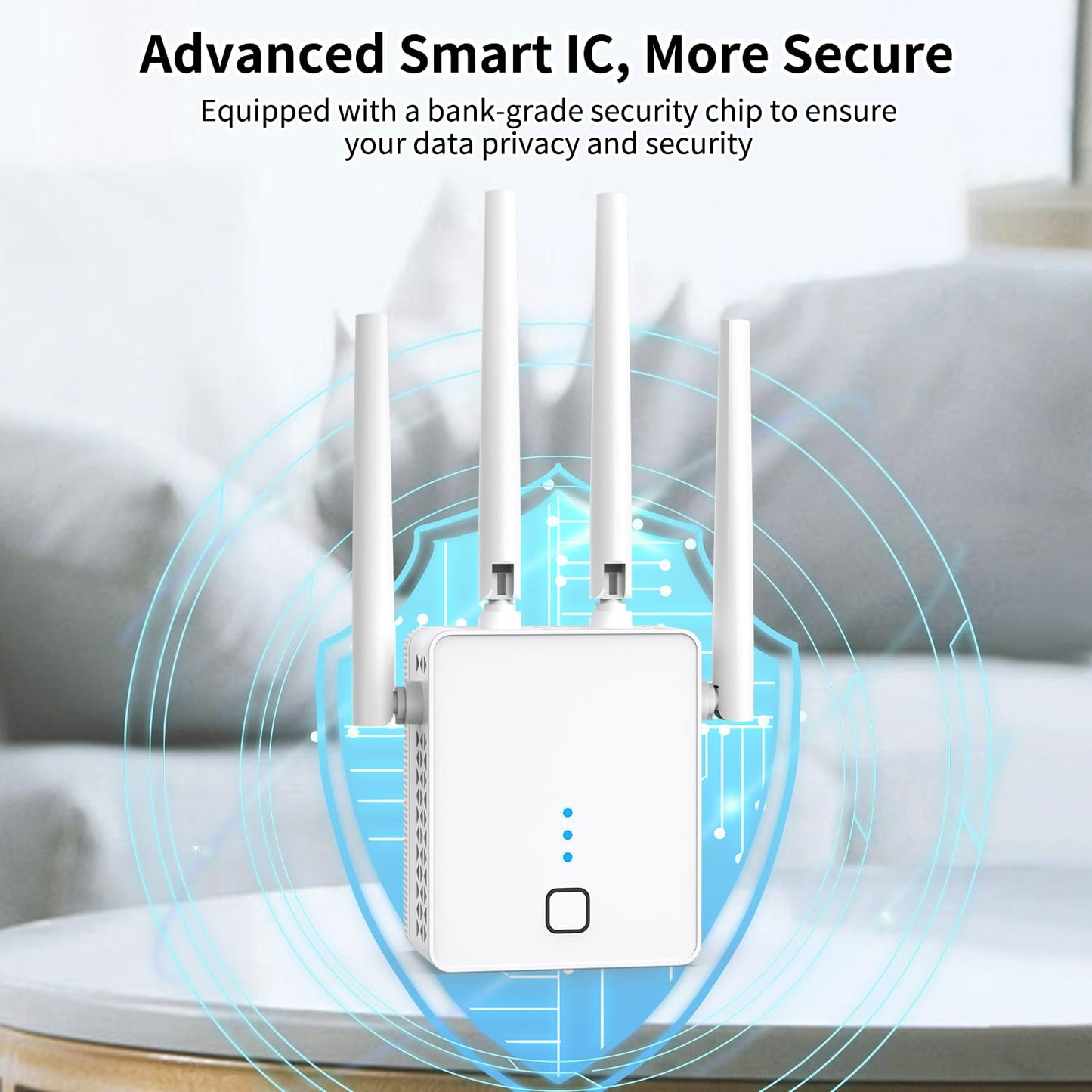 WiFi Extender, 2026 Fastest WiFi Booster 1200Mbps Dual Band (5GHz/2.4GHz) WiFi Extenders Signal Booster for Home, WiFi Repeater with Ethernet Port
