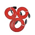 Micro Connectors 1 Meter SATA III Straight Data Cable 3-Pack (F03-152-3P)