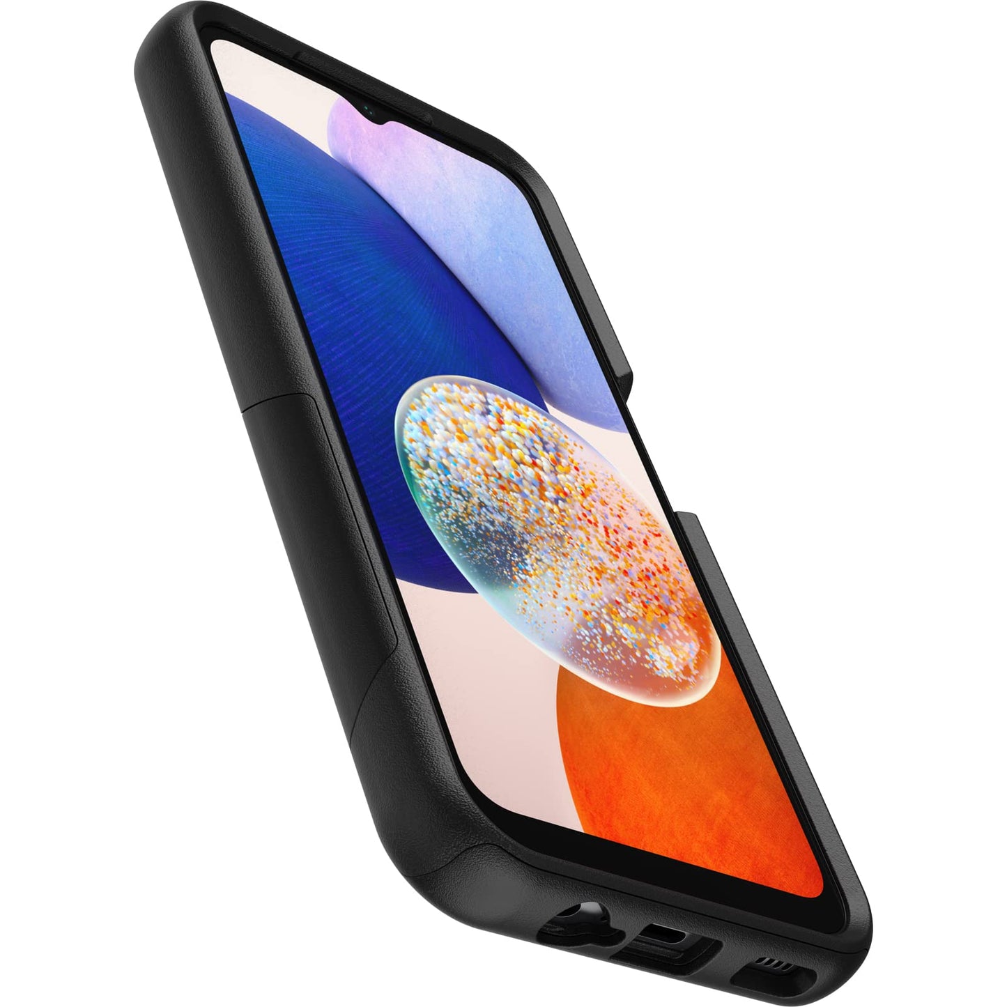 OtterBox Samsung Galaxy A14 5G Commuter Series Lite Case - Black, Slim & Tough, Pocket-Friendly, with Open Access to Ports and Speakers (no Port