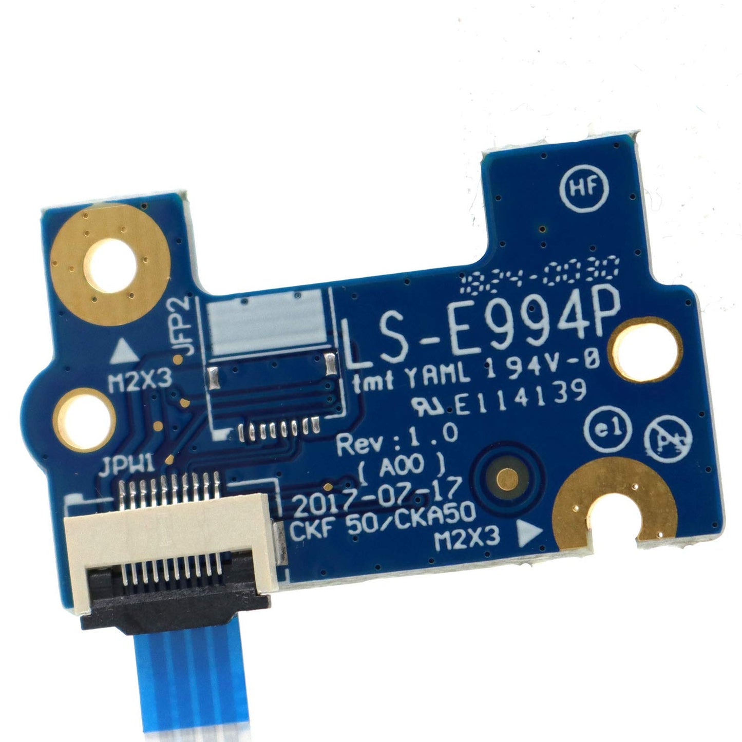 Deal4GO Power Button Board 7N8KW 3KV82 LS-E994P Replacement for Dell Inspiron 15 7577 7559 G7 7588 G5 5587 Vostro 7580 7570