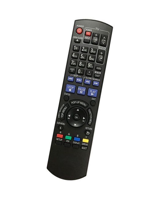 Replacement Remote Control for Panasonic DMP-BD601 DMP-BD655 DMP-BD45 Blu-Ray Disc Player