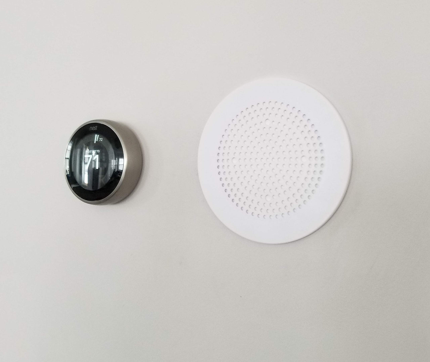 Mount Genie Flush Mount | Built-in Wall or Ceiling Bluetooth Speaker Mount [2019 Model] | Includes Optional Grill. Award Winning Design. Fantastic