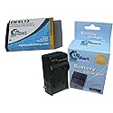 Upstart Battery EN-EL12 MH-65 Replacement Battery and AC/DC Dual Charger for Nikon Coolpix Digital Cameras