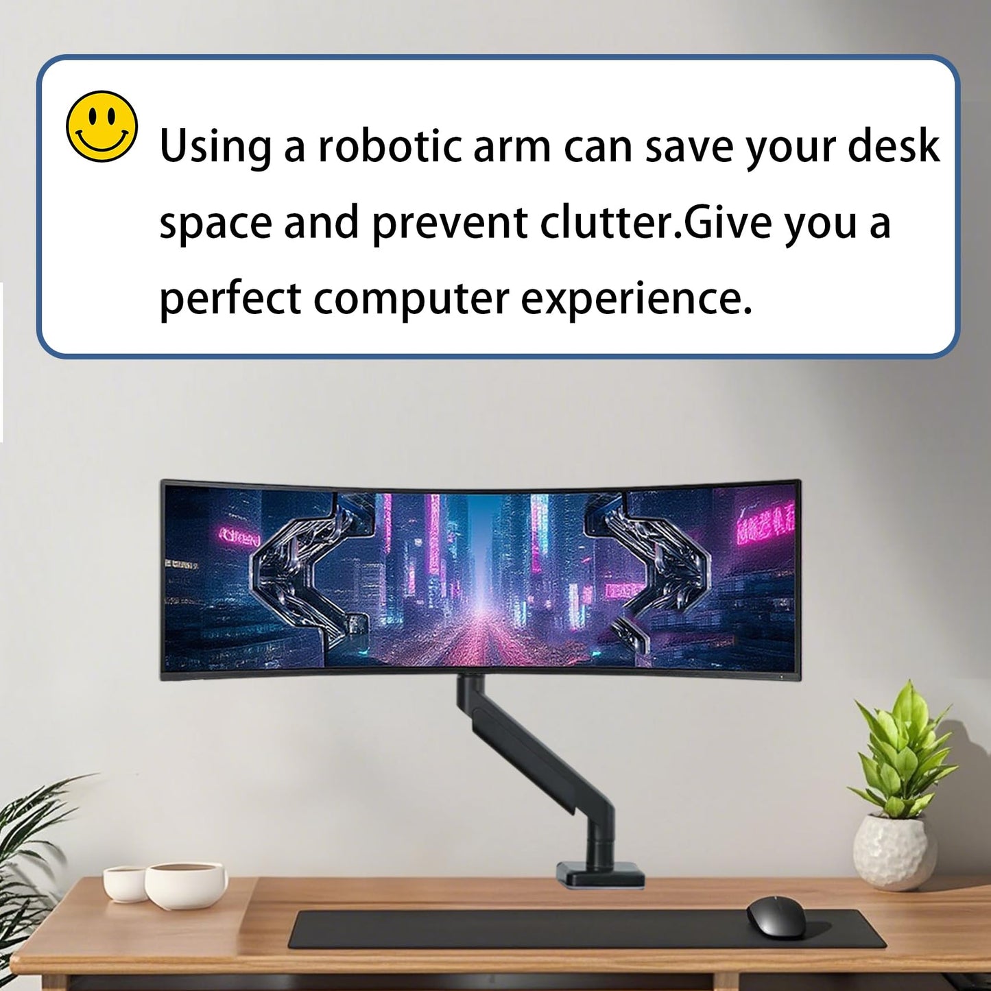 Odyssey G9 VESA Adapter Wall Mount Compatible with Samsung 49” Odyssey Neo G95T G97T G95NA Monitor(Fit