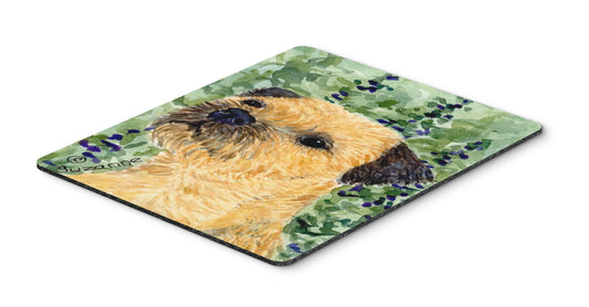 Caroline's Treasures SS8801MP "Border Terrier Mouse Pad, Hot Pad or Trivet" for Home Office Gaming Working Computers Laptop Mouse Mat,Washable Large