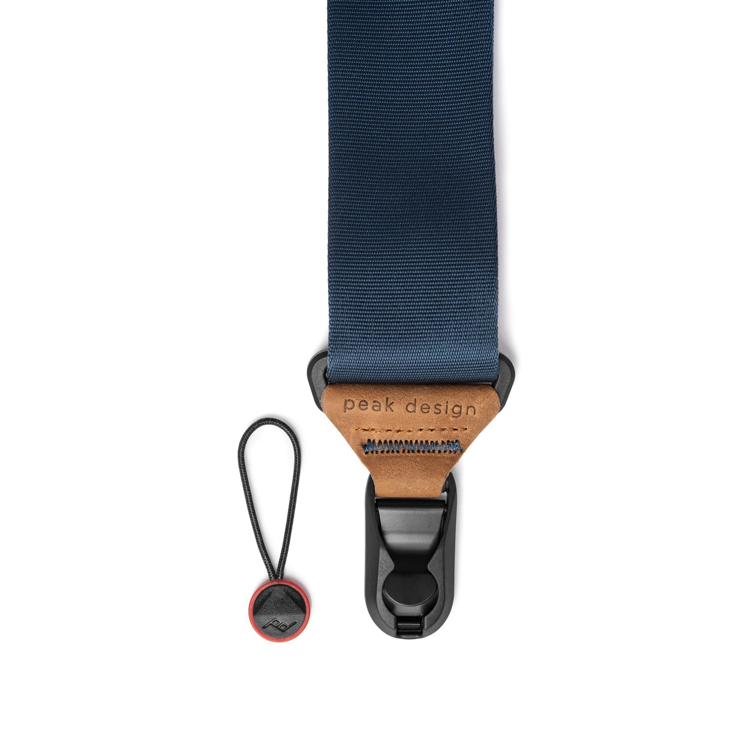 Peak Design Slide Camera Strap, Midnight Blue, Configurable as a Sling, Neck or Shoulder Strap, Quick Release and Connection, Smooth and Grippy Side