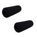 Tetra-Teknica Essentials Series Foam Windscreen for Shotgun Camera Microphones up to 4.5 Inch in Length, Color Black, 2 Pack