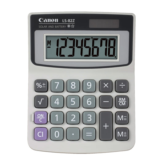 Canon LS-82Z Handheld Calculator, White