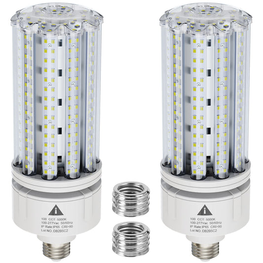 ZP LED Corn Light Bulb 100W Super Bright 15000lm 5000k E26 /E39 Led Corn Bulb, 1000W Equivalent CFL Metal Halogen HID Led Bulb for Outdoor Indoor Area