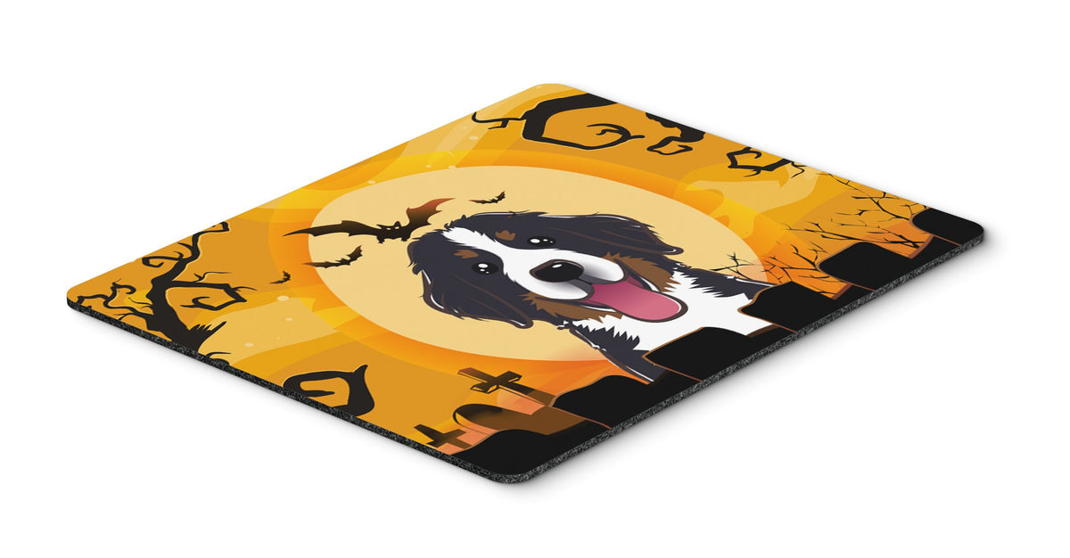 Caroline's Treasures BB1795MP Halloween Bernese Mountain Dog Mouse Pad, Hot Pad or Trivet for Home Office Gaming Working Computers Laptop Mouse