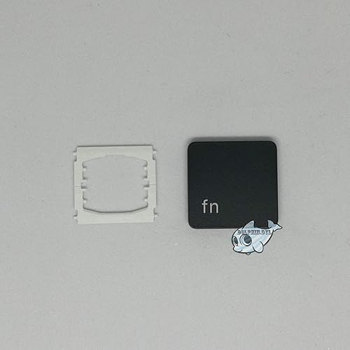 Dolphin.dyl(TM) Replacement Individual Key Cap for US New MacBook Pro A1989 A1990 Key Keyboard(Key Cap with Hinge) (fn)