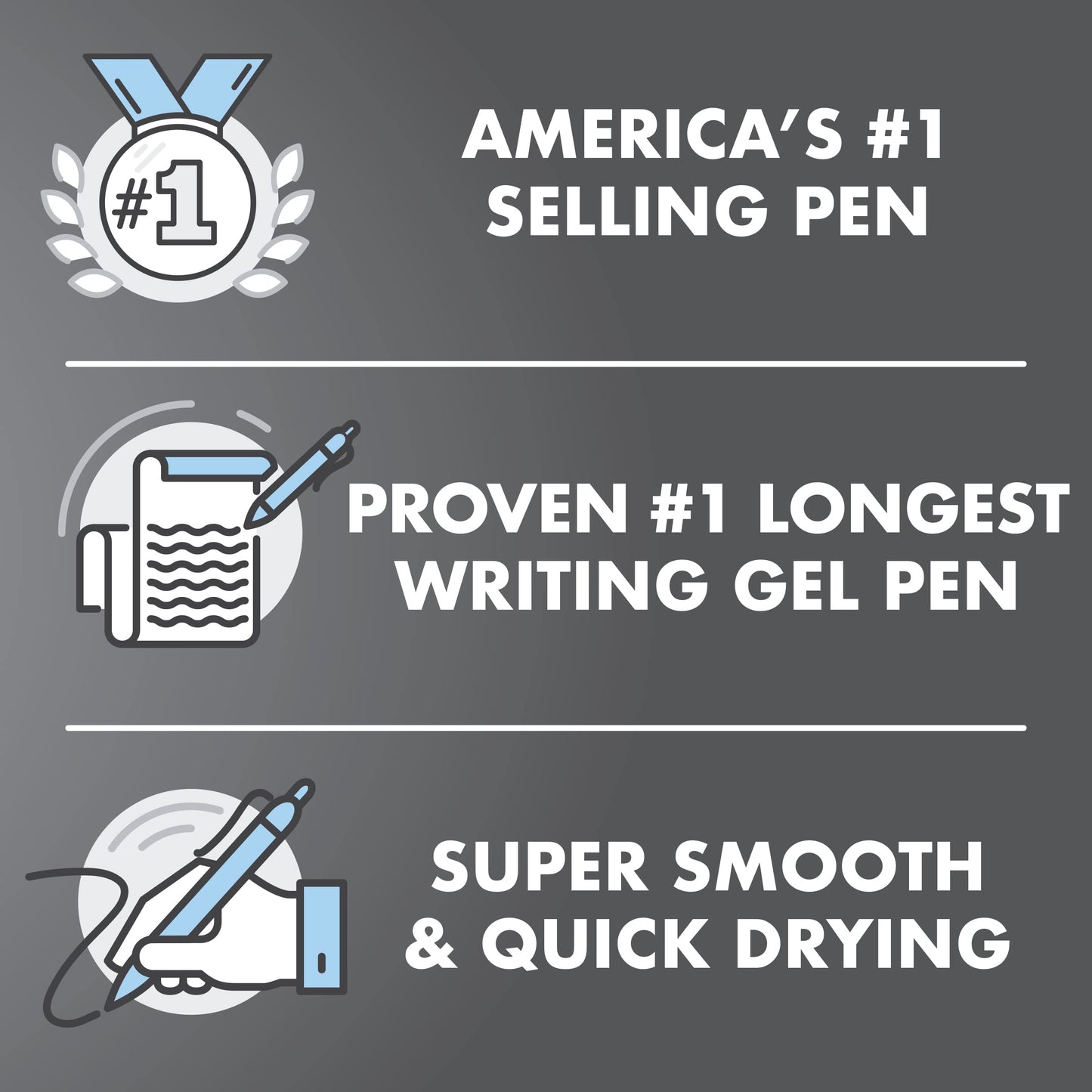 Pilot G2 Premium Gel Roller Pens, Bold Point 1 mm, Red Pens, Pack of 12 - Ideal for School, Journaling & Office Writing
