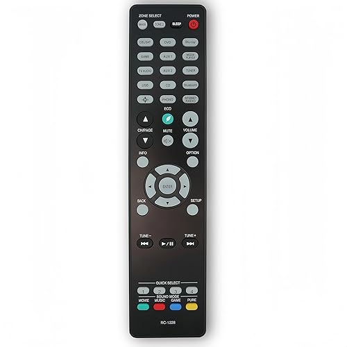 RC-1228 Sub RC-1227 RC-1217 RC-1218 RC-1192 Replacement Remote Fit for Denon Integrated Network AV Receiver AVR-X3600H AVR-X2600H AVR-S950H AVR-X3500H