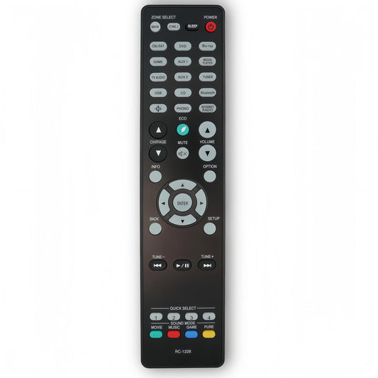 RC-1228 Sub RC-1227 RC-1217 RC-1218 RC-1192 Replacement Remote Fit for Denon Integrated Network AV Receiver AVR-X3600H AVR-X2600H AVR-S950H AVR-X3500H