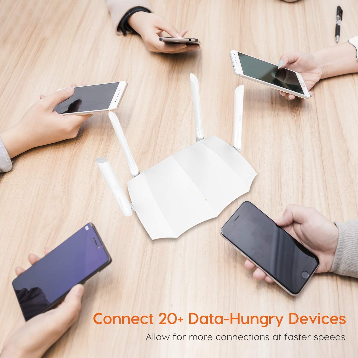 Tenda AC1200 Smart WiFi Router | Dual Band Wireless Internet Router | AP Mode| IPv6 | Guest WiFi, and Parental Controls | Various scenarios |