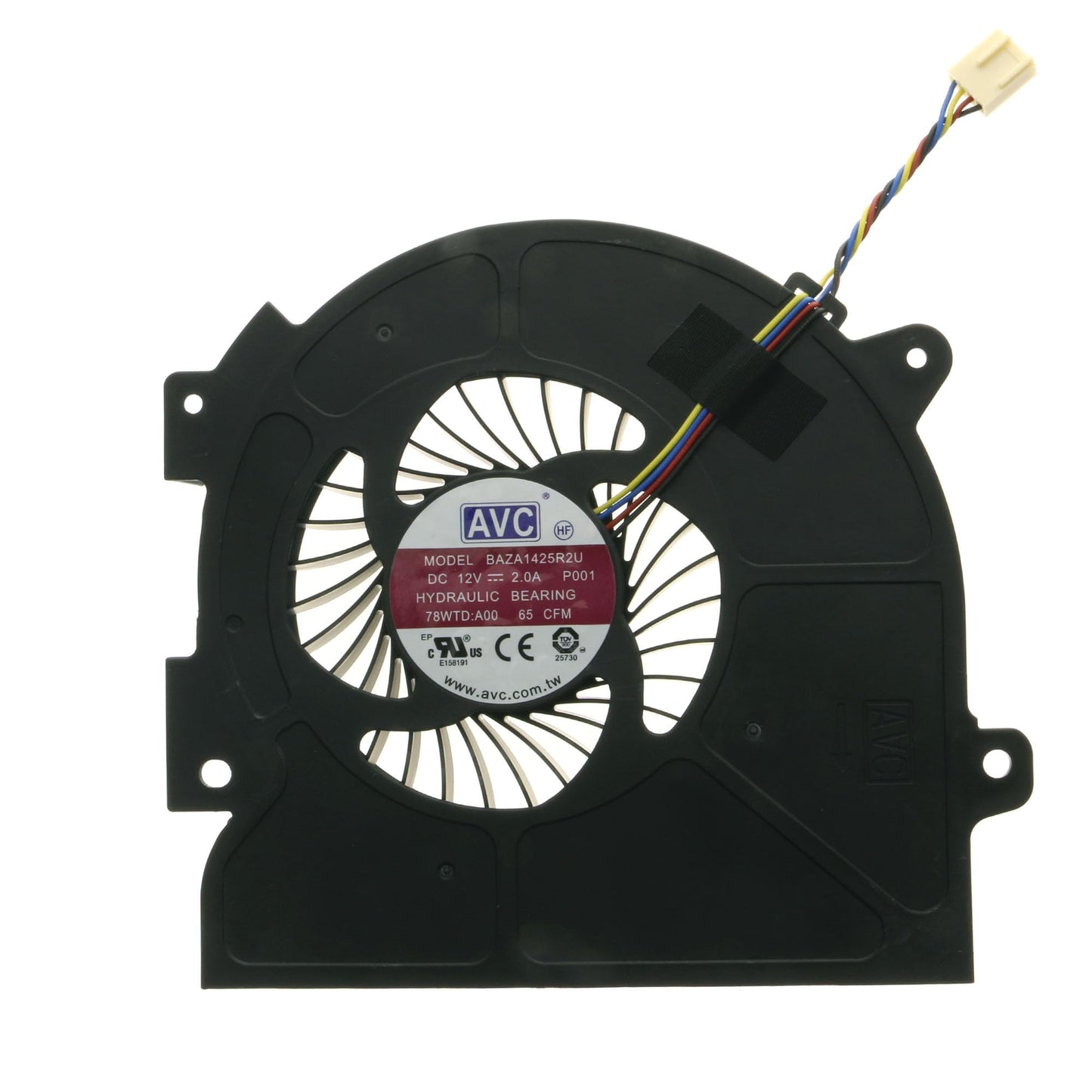 078WTD CPU Cooling Fan Replacement for DELL XPS 27 7760 Precision 5720 AlO BAZA1425R2U