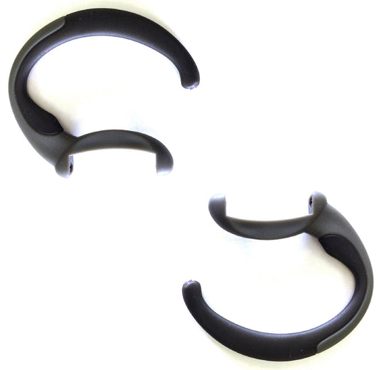 2 New Grey Earhooks Compatible with Motorola HS850 and HS810 Only Wireless Headset HS-850 HS-810 Ear Hook Loop Clip Earhook Hooks Loops Clips Earloop…