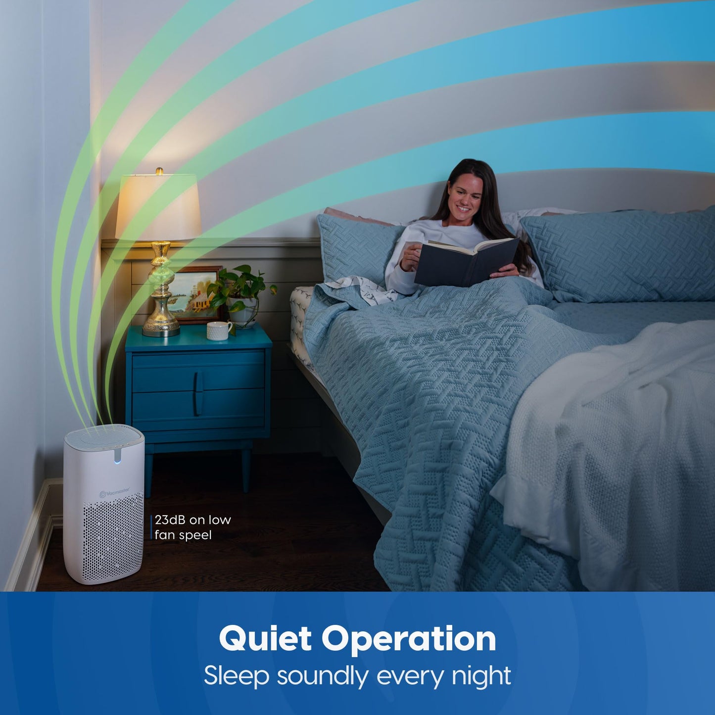 Vacmaster AP272 Upgrade Air Purifiers for Home Bedroom