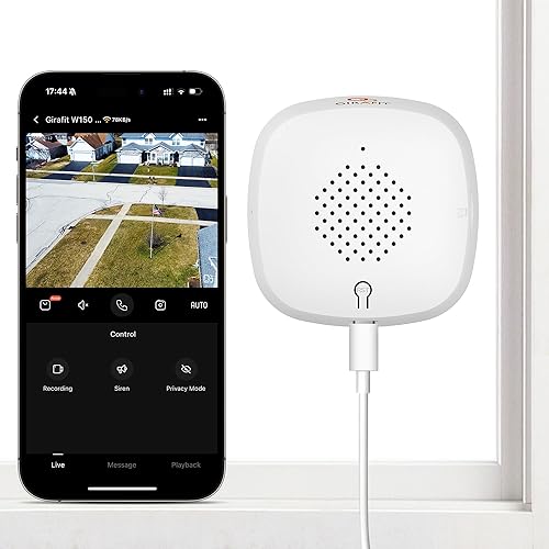 Girafit 3MP 2K Window Camera,2.4GHz & 5GHz WiFi Indoor Cameras for Home Security with ChroMax Al Color Night Vision,Person & Motion Detection,24/7