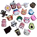 20 Pcs Cable Protector for iPhone/ipad USB Cable, Plastic Cable Protectors Cute Drink Fruit Dinosaur Animals Charging Cable Saver, Phone Accessory