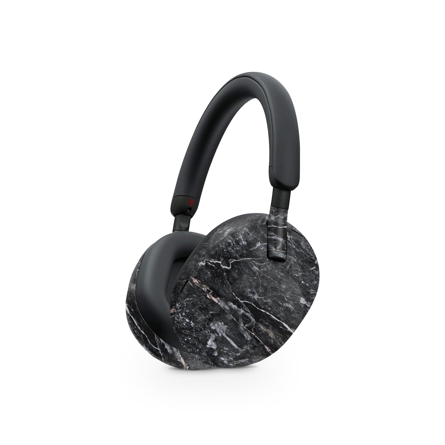 MightySkins Skin Compatible with Sony WH-1000XM5 Headphones - Onyx Marble | Protective, Durable, and Unique Vinyl Decal wrap Cover | Easy to Apply…