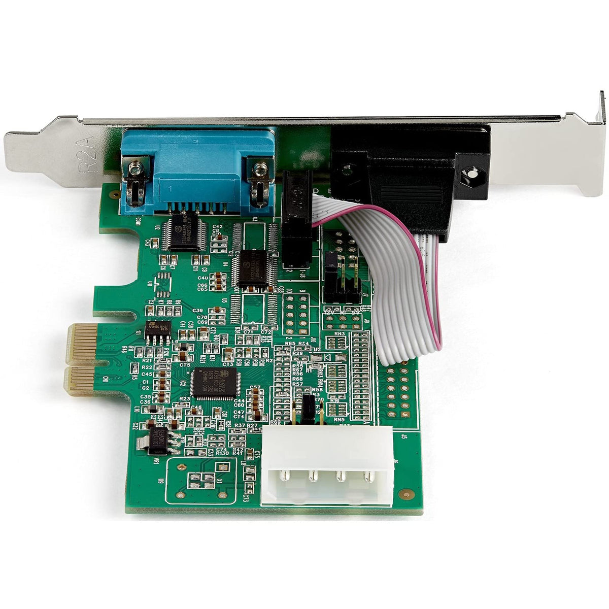 StarTech 2-Port PCI Express RS232 Serial Adapter Card, TAA (PEX2S953)