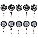 ACEIRMC 10pcs 2W 8Ohm Round Internal Magnet Mini Loudspeaker MP3 MP4 Player Speaker (2W 8Ohm)