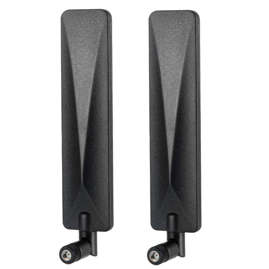 9dBi RP-SMA Male 4G LTE Cellular Trail Camera Long Range Antenna Compatible with Spypoint Tactacam Stealth Cam and More Cellular Trail Camera (Pack