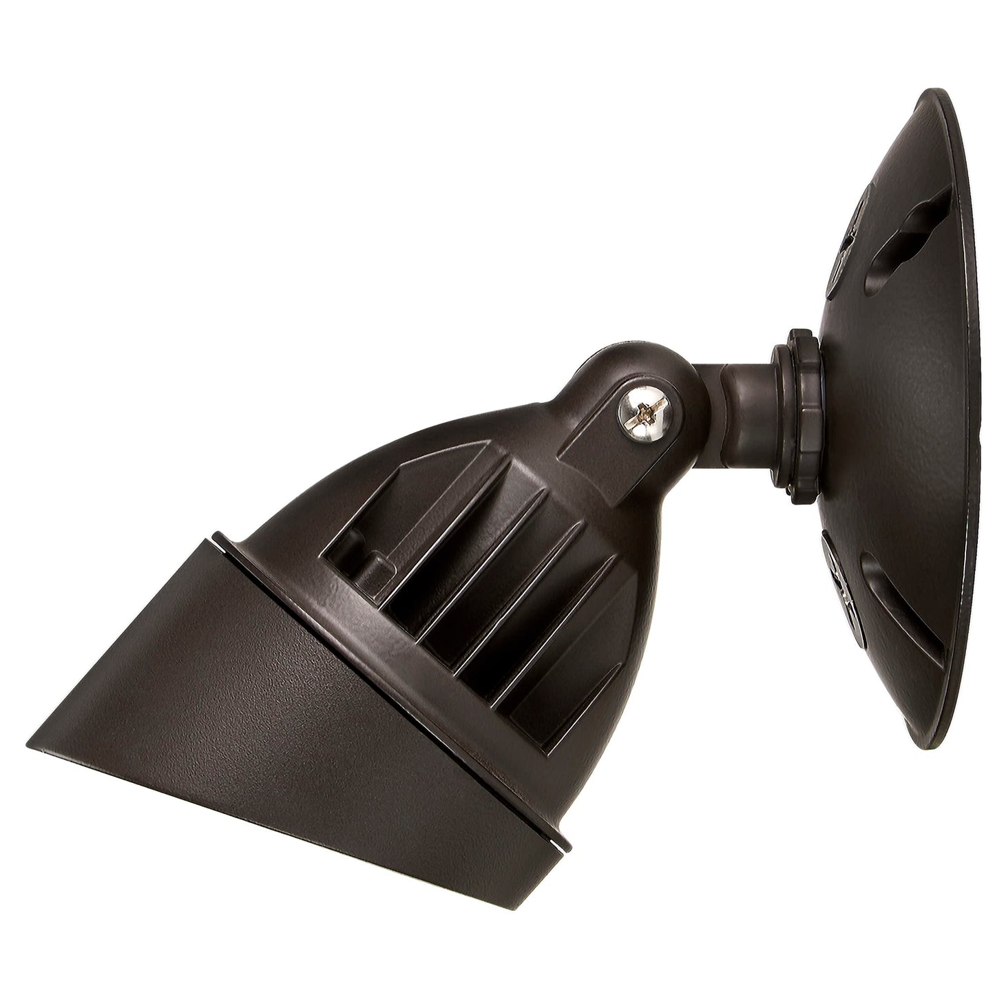 Maxxima LED Brown Outdoor Flood Security Wall Light 800 Lumens 3000K 2 Pack
