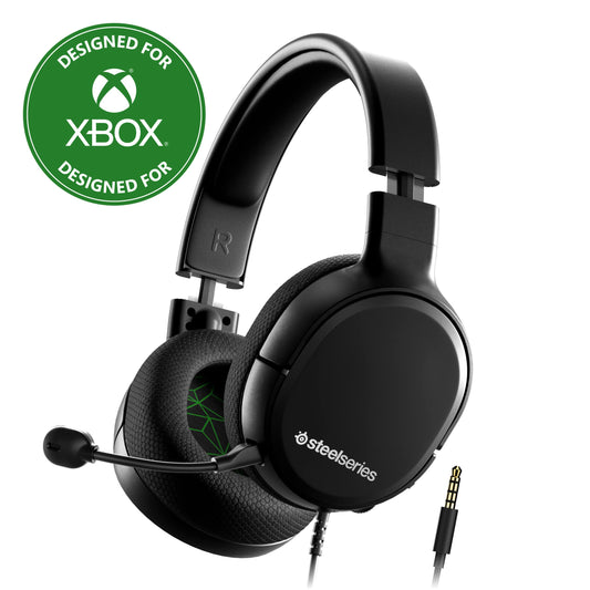 SteelSeries Arctis 1 Wired Gaming Headset - Detachable ClearCast Microphone - Lightweight Steel-Reinforced Headband - For Xbox, PC, PS5, PS4, Nintendo