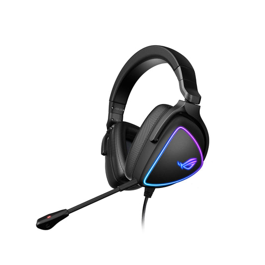 ASUS ROG Delta S Gaming Headset with USB-C | Ai Powered Noise-Canceling Microphone | Over-Ear Headphones for PC, Mac, Nintendo Switch, and Sony
