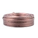 Fluance 12AWG 50ft Speaker Wire, Oxygen-Free Copper Cable, for Hi-Fi Set-up, Home Theaters, Bookshelf or Floor-Standing Speakers